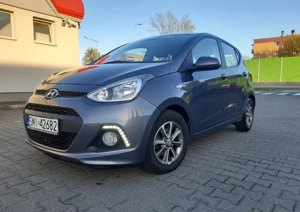 samochody osobowe Hyundai i10 cena 27900 przebieg: 147000, rok produkcji 2014 z Tychy